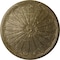 Ekena Millwork Brontes Ceiling Medallion (Fits Canopies up to 3 5/8"), 25 1/2"OD x 5 1/2"P, Mississippi Mud Crackle CM25BRMMC - alternate 1